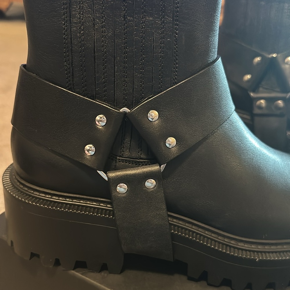 Vic Mati Ankle Biker Boots. View 6